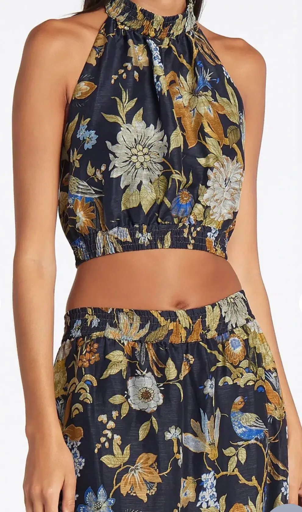 Sir The Label Lilian Halter Top Size 1 and Skirt Size 2 Set in Delia Print photo 4