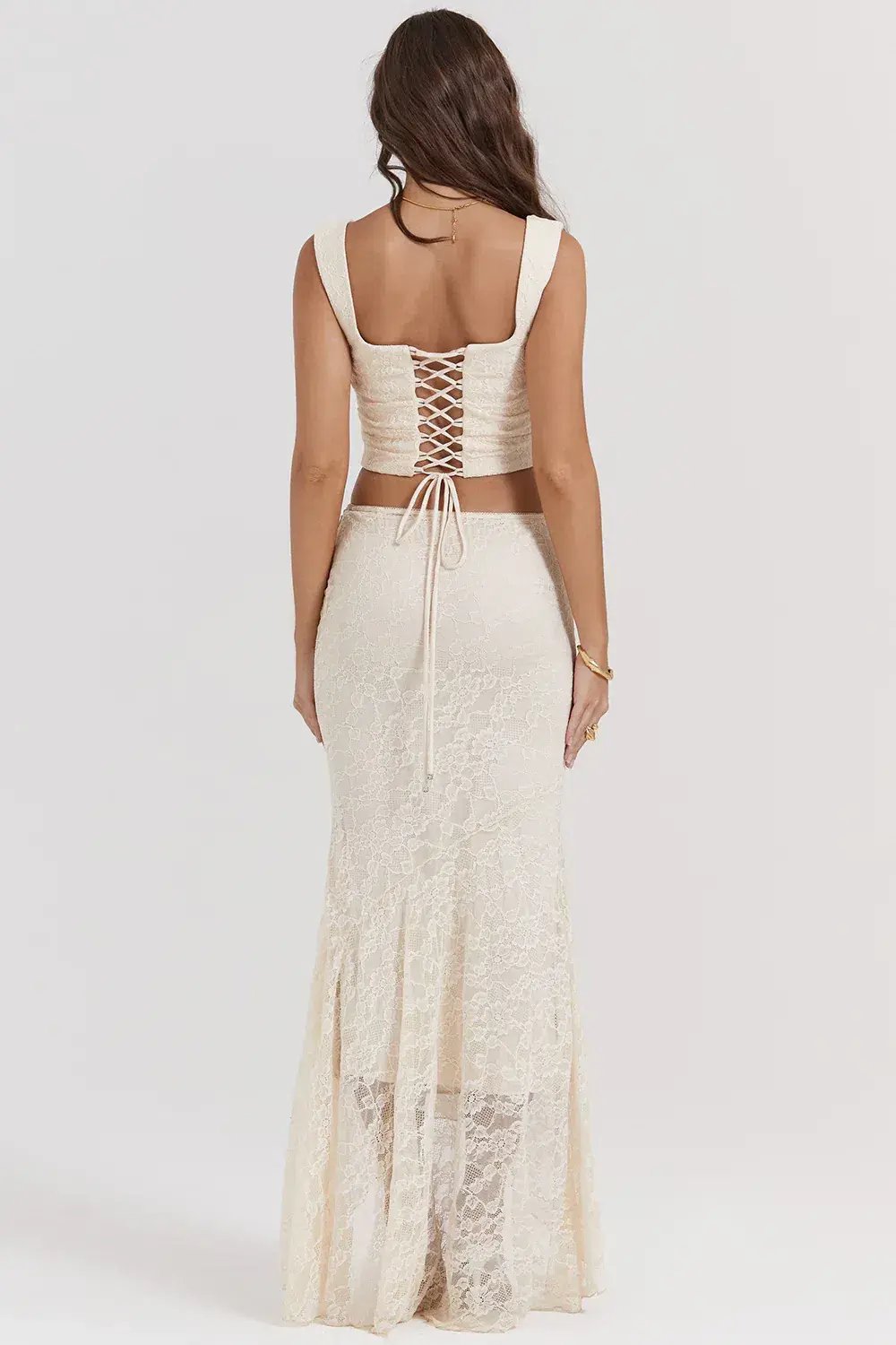 House of CB Vintage Set Cream Size Medium /Au 10 photo 3
