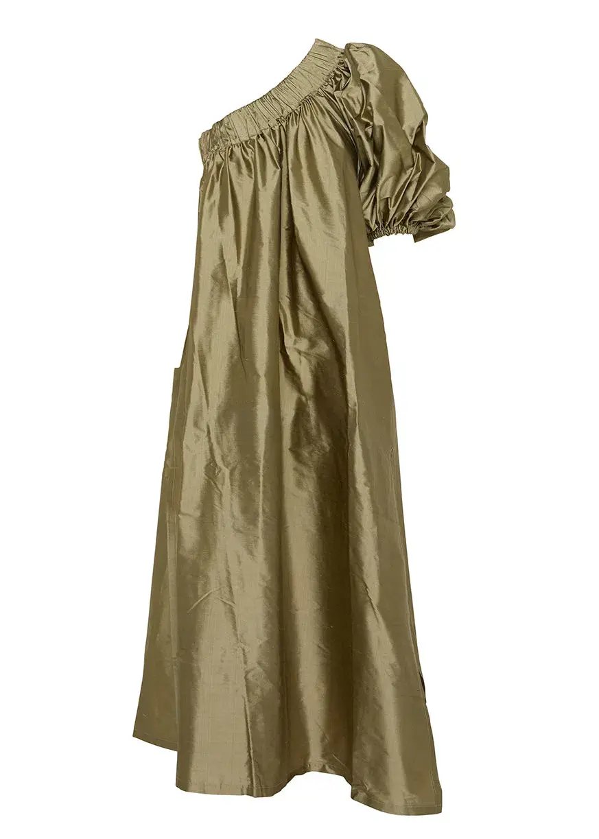 ARTCLUB Aster Dress Sage  One Size photo 3