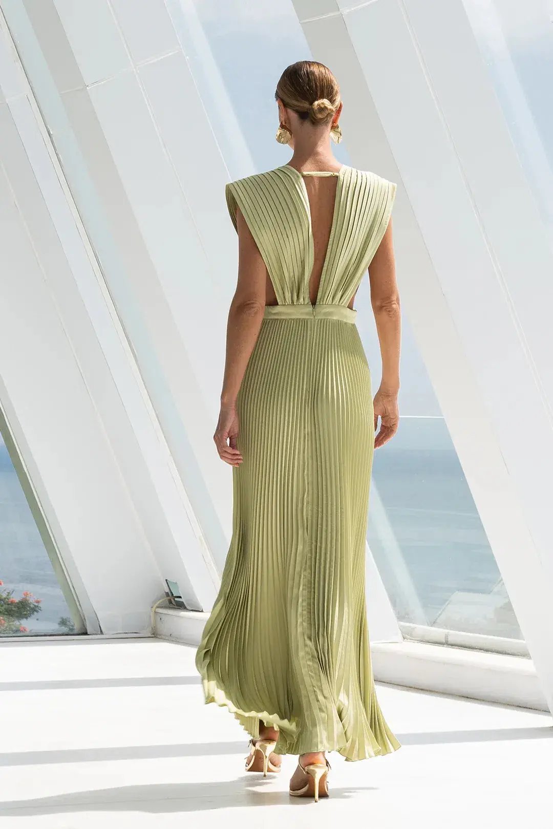 Natalie Rolt Fabienne Gown Citron Size 0/AU 6 photo 6