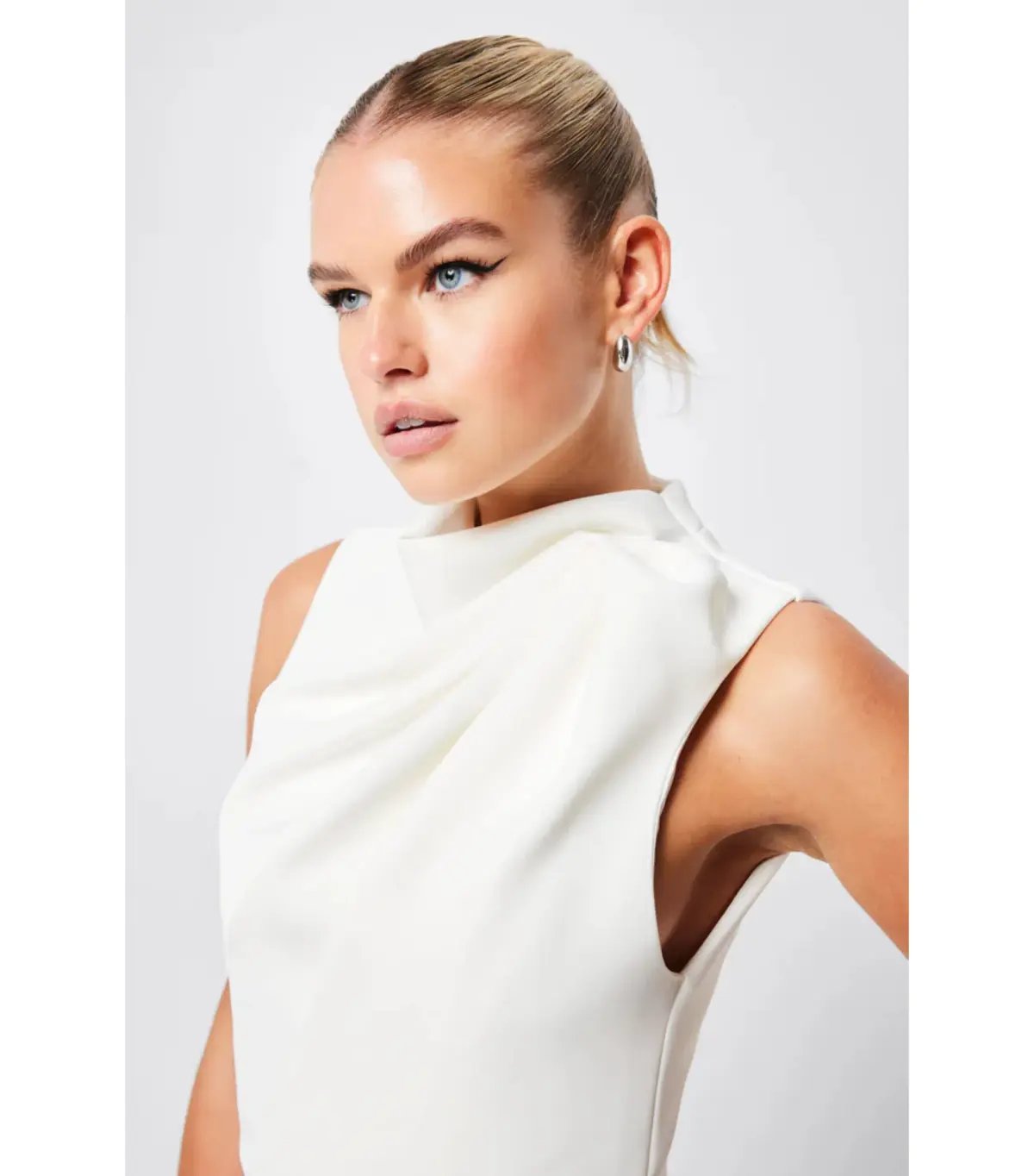 Mossman Cosmic Maxi Dress in Ivory Size AU 10 photo 2
