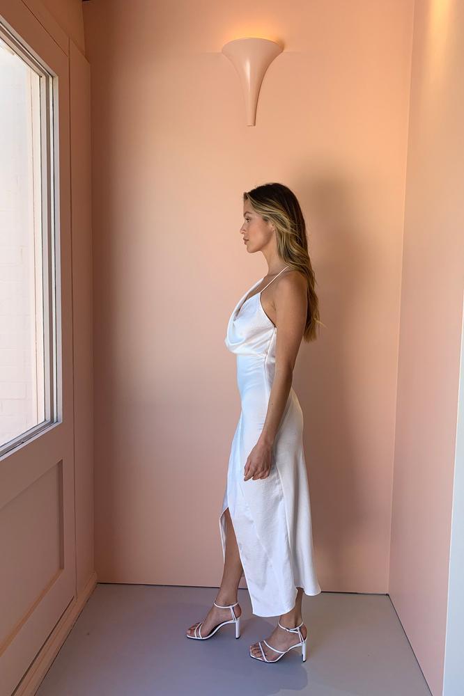One Fell Swoop Muse Dress White Size 10 photo 3