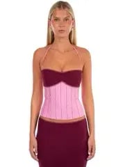 I am Delilah Angelina Set in Sangria Size S/8 photo 4
