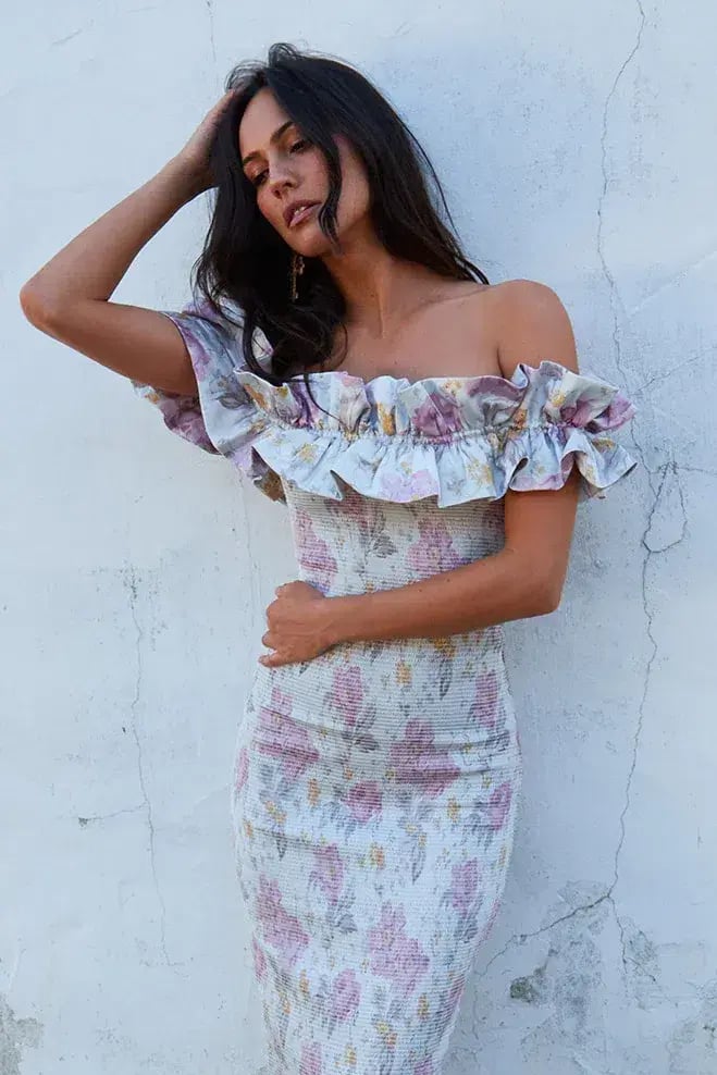 V. Chapman - The Lilac Dress in Floral - Size 12 photo 3