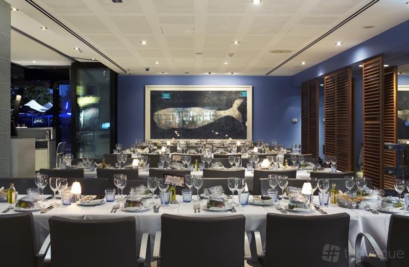 Indoor & Outdoor Dining Area at Georges Mediterranean Restaurant photo 16