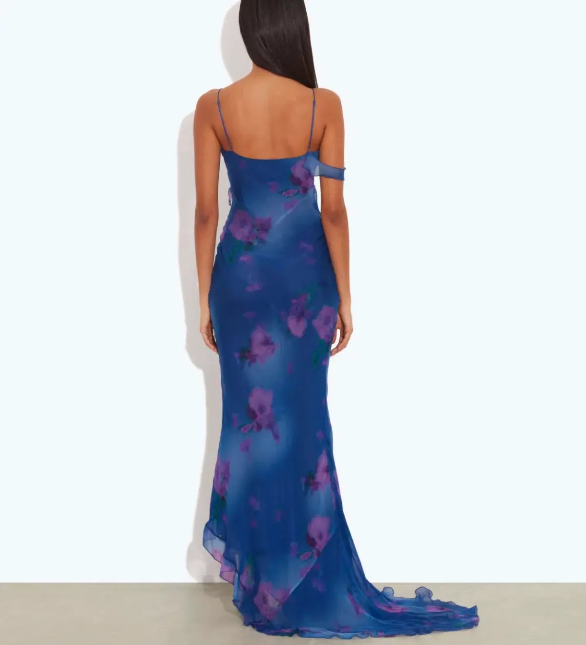 Rat & Boa SORRENTO DRESS in Blue & Purple Size XS photo 3