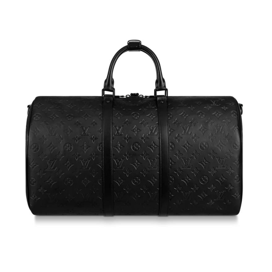 Louis Vuitton Black Keepall BandouliÈre Duffle photo 3