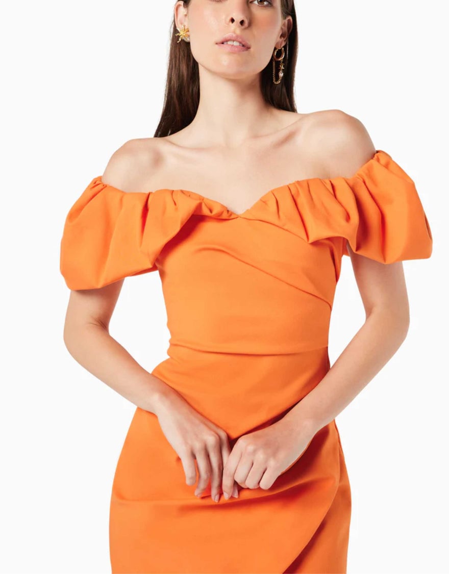 Elliatt Zanibar Dress, Orange photo 3
