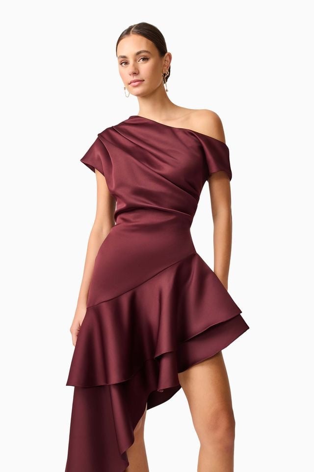 Elliatt Livia Gown - Berry photo 4