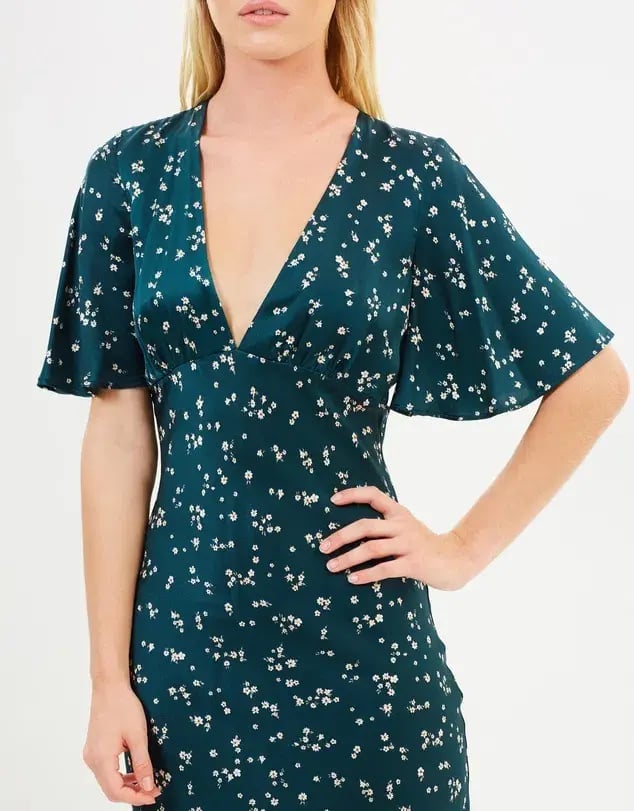 Bec & Bridge Jardin Midi dress Green Size 14 photo 3