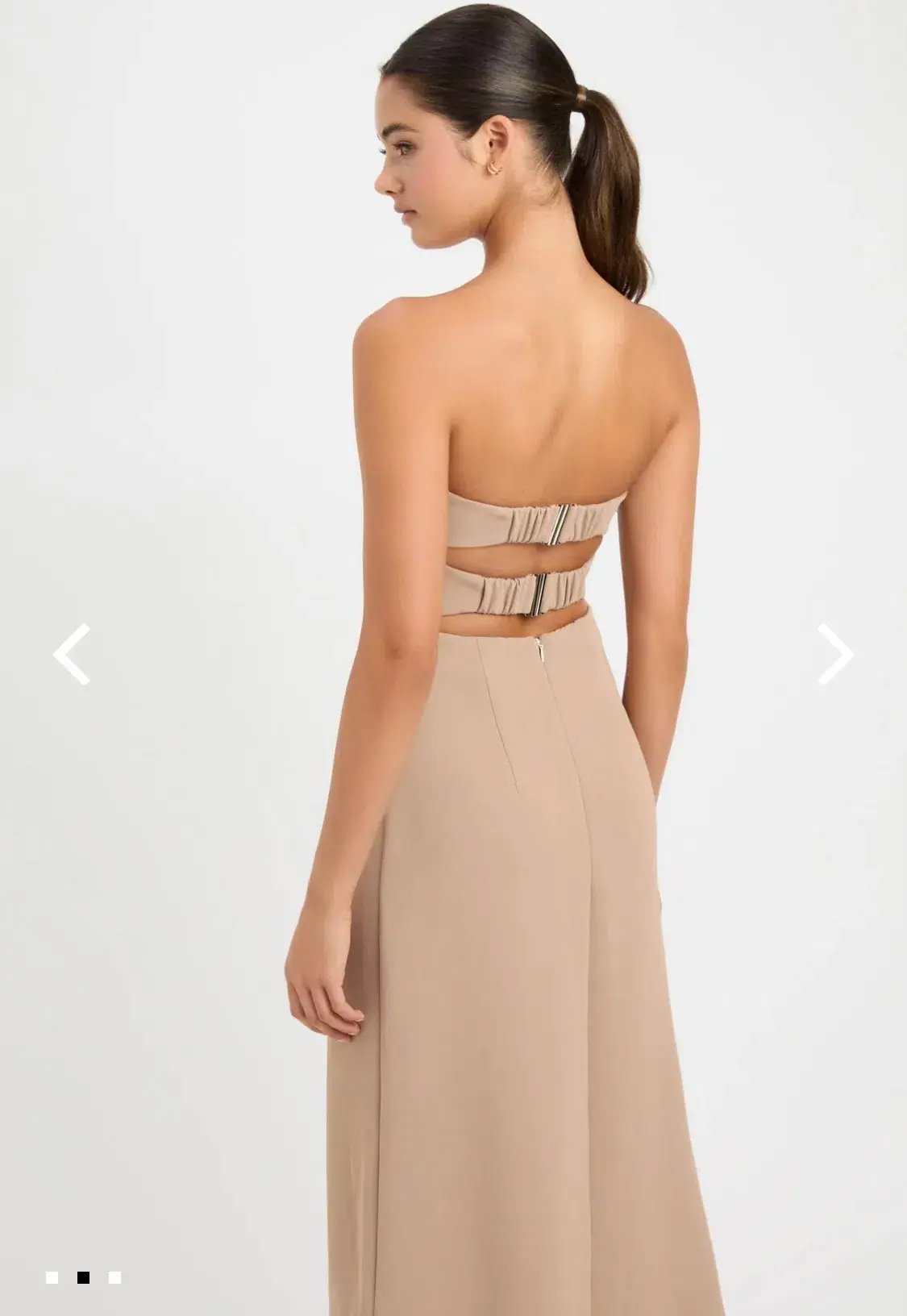 Kookai Alpha Strapless Dess Sirocco Size 6 photo 2