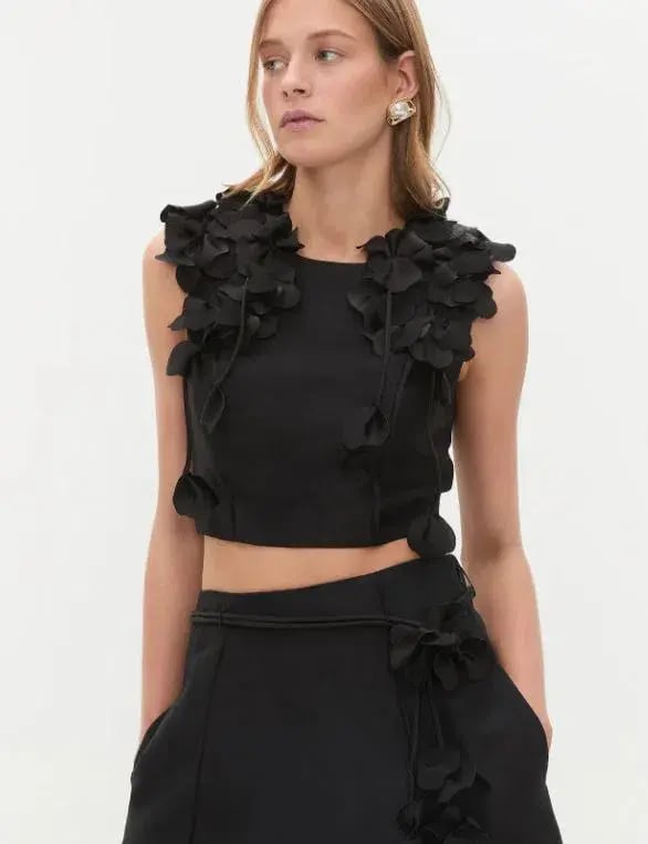 Aje Camille Set Black Size AU 8 photo 4