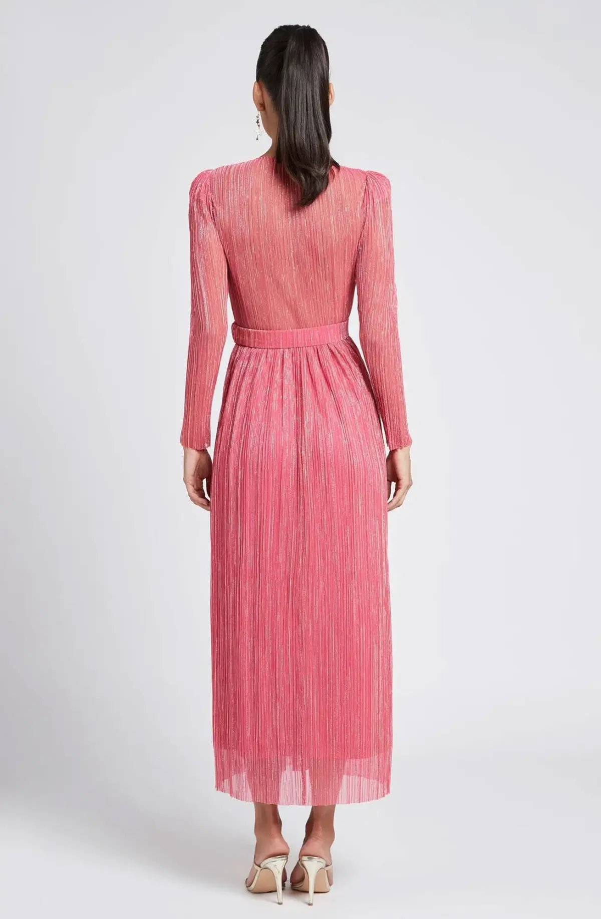 Sheike Fame & Fortune Dress Pink Size 14 photo 3