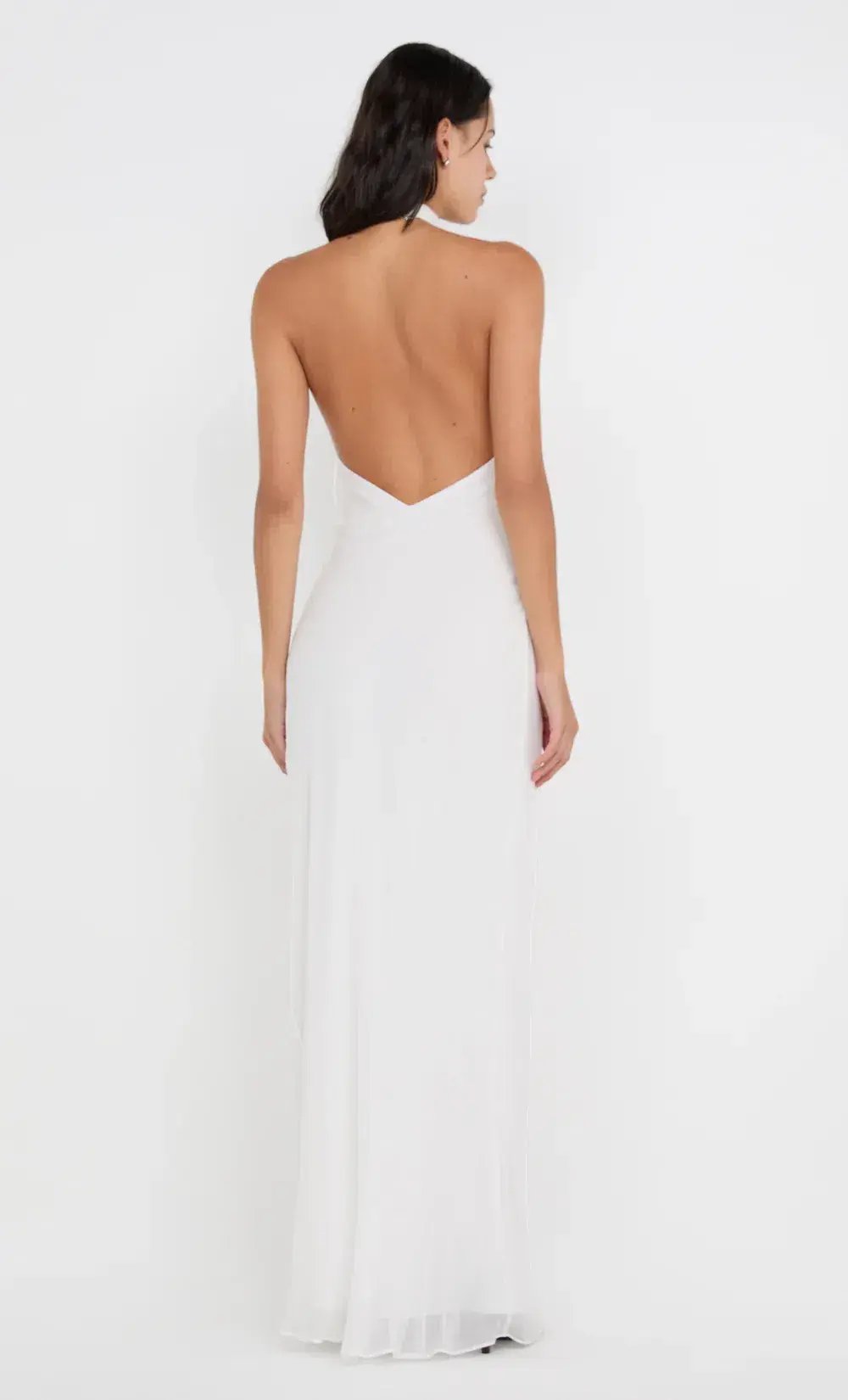 Bec and Bridge Soneva Wrap Halter Dress in White Ivory Size 8 / S AU photo 2