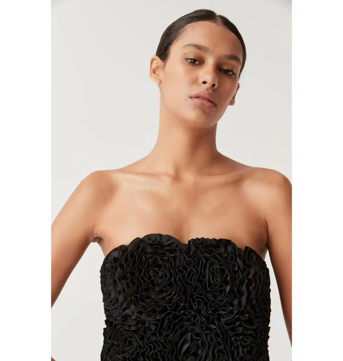 Aje Gazer Rosette Dress Black Size AU 8 photo 2