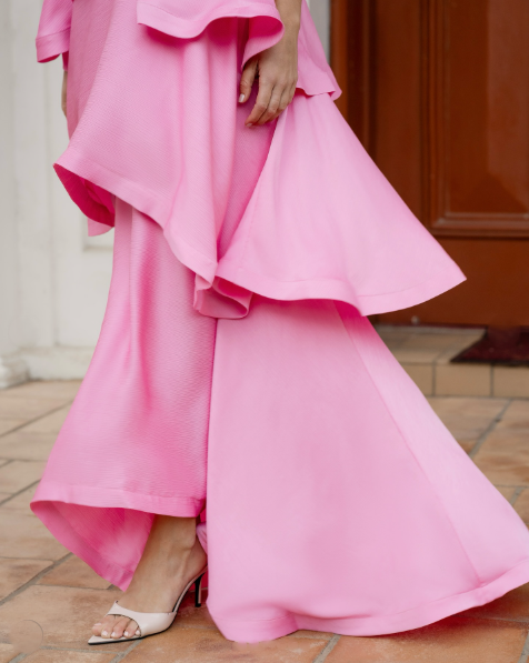 Elliatt Tilly Tiered Maxi Pink photo 3