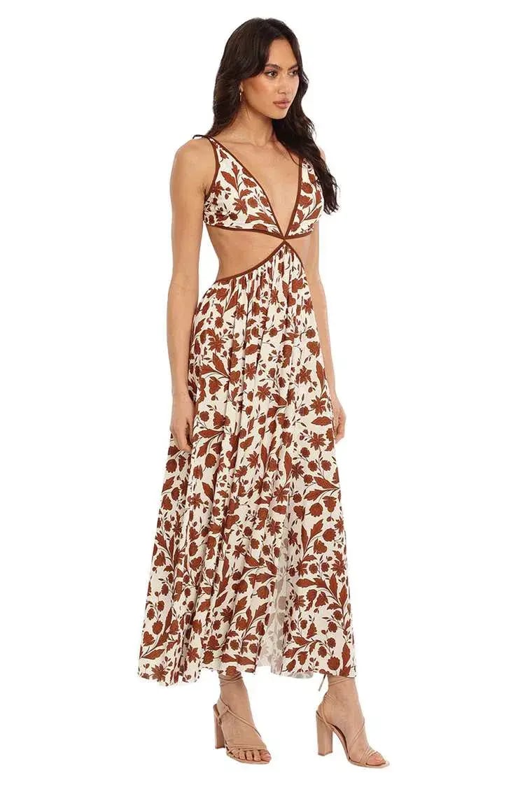 Bec & Bridge Pippa Dress Print Size 12 photo 2