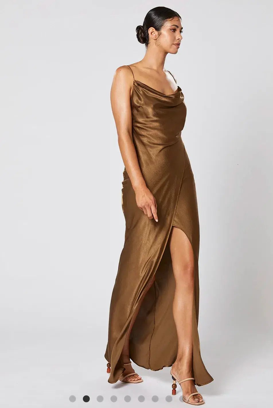 Winona Etoile Dress in Cocoa Size Medium/ Au 10 photo 3