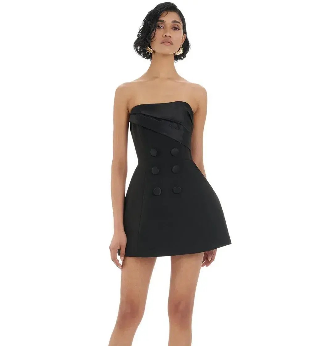 Eliya the Label North Mini Dress Black Size L / AU 12 photo 5
