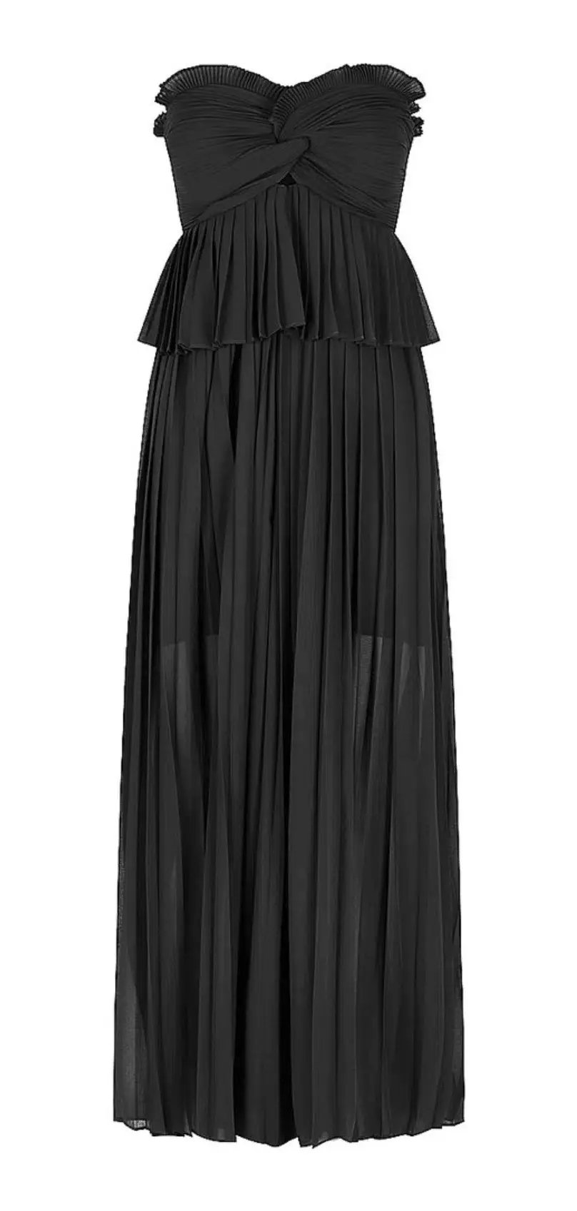 Shona Joy Botticelli Palazzo Jumpsuit Black Size 8 photo 3