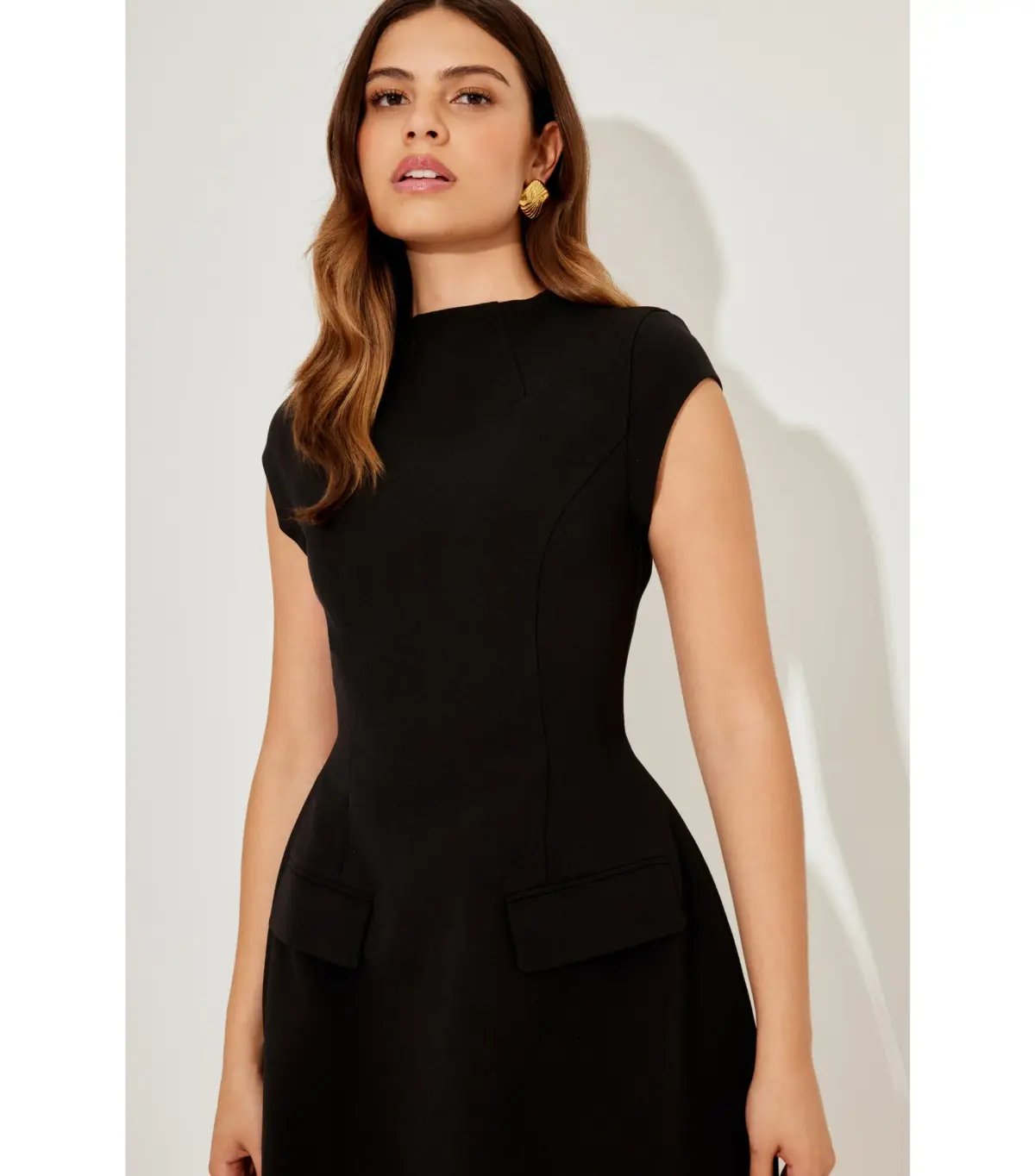 Odd Muse The Ultimate Muse Cap Sleeve Mini Dress Black Size S / AU 8 photo 3