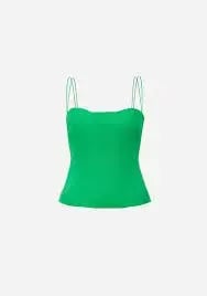 Viktoria & Woods Saxophone Top Green Size 8 photo 5