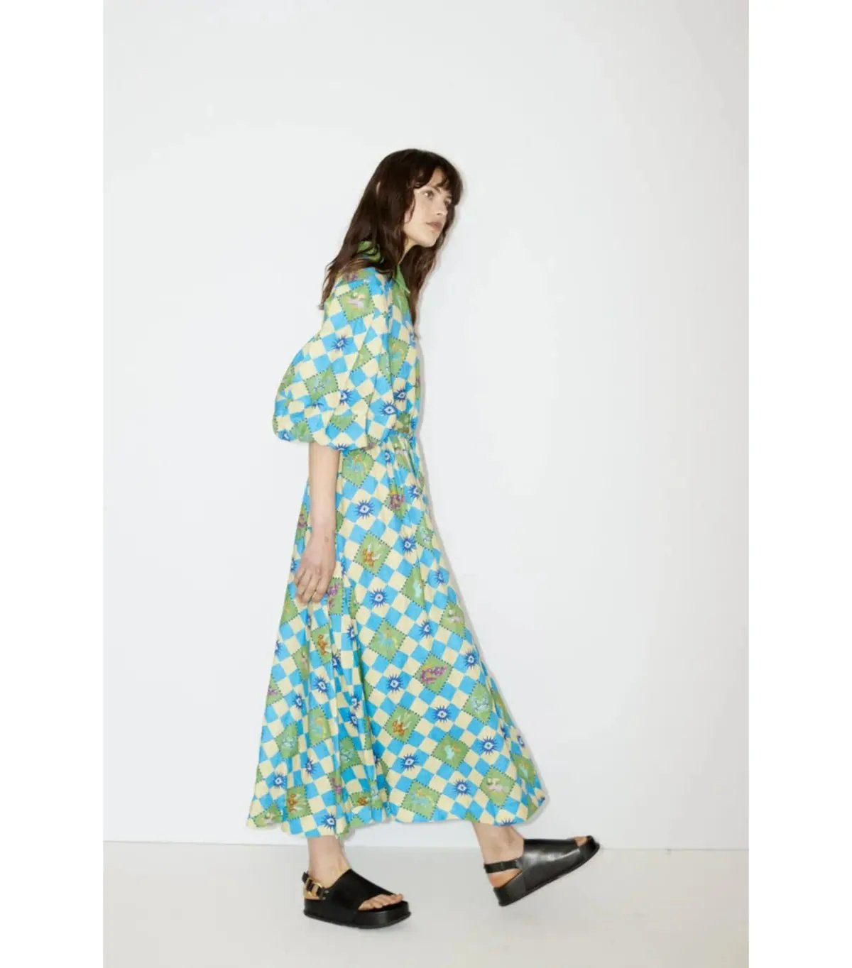 Alemais Lou Twist Front Shirt Dress Multi Size M / AU 10 photo 2