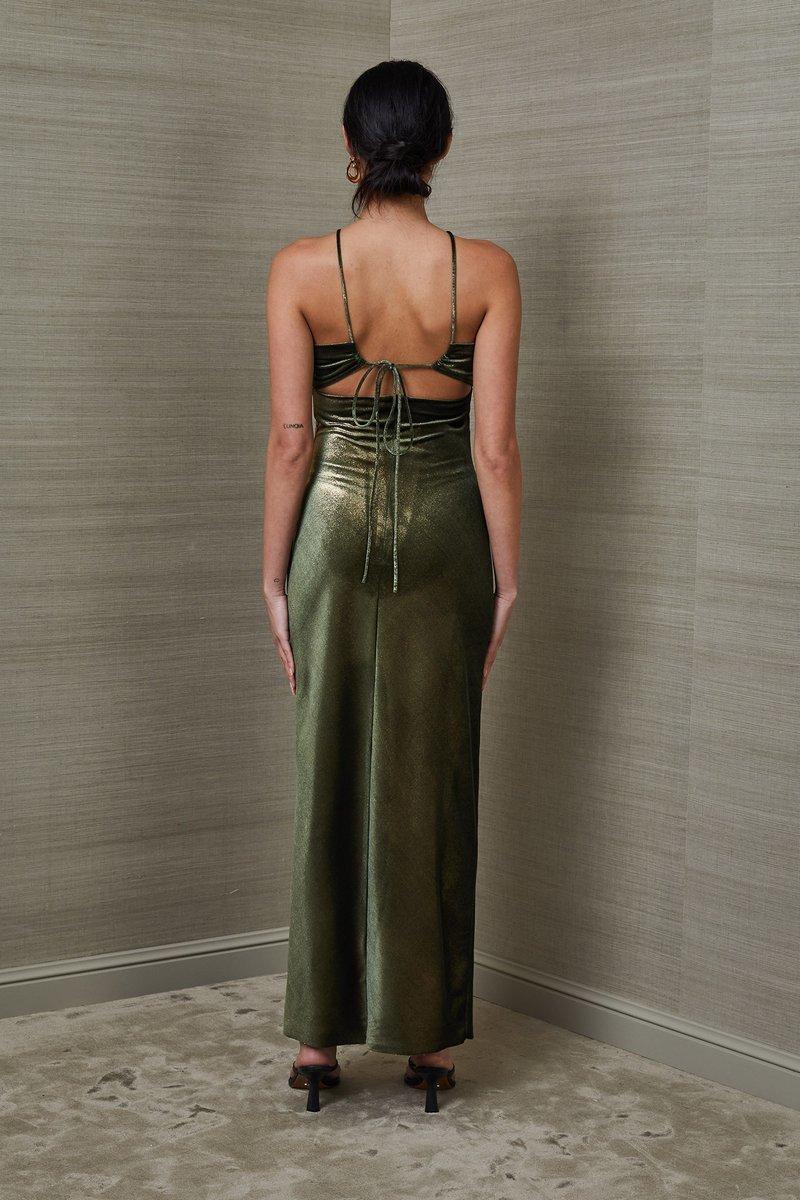 Dancing Queen Metallic Formal Maxi Dress- Bec and Bridge photo 3