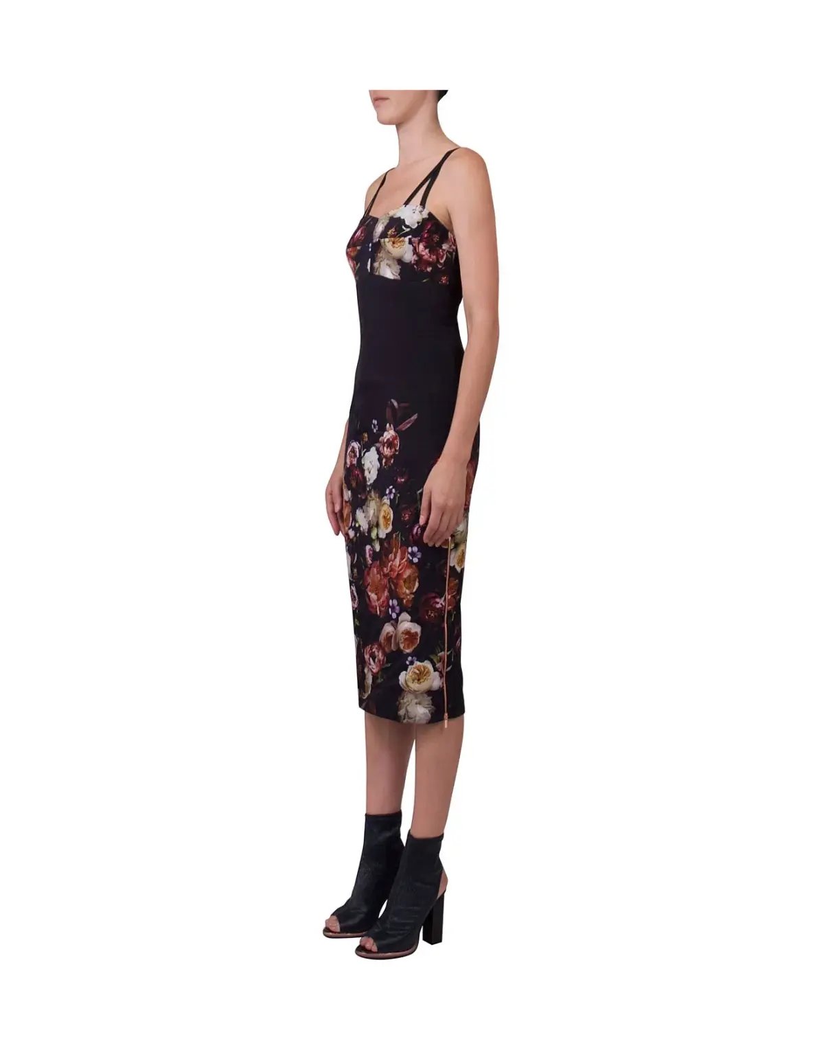 Ginger & Smart Liaison Bustier Dress Black Size 6 photo 2