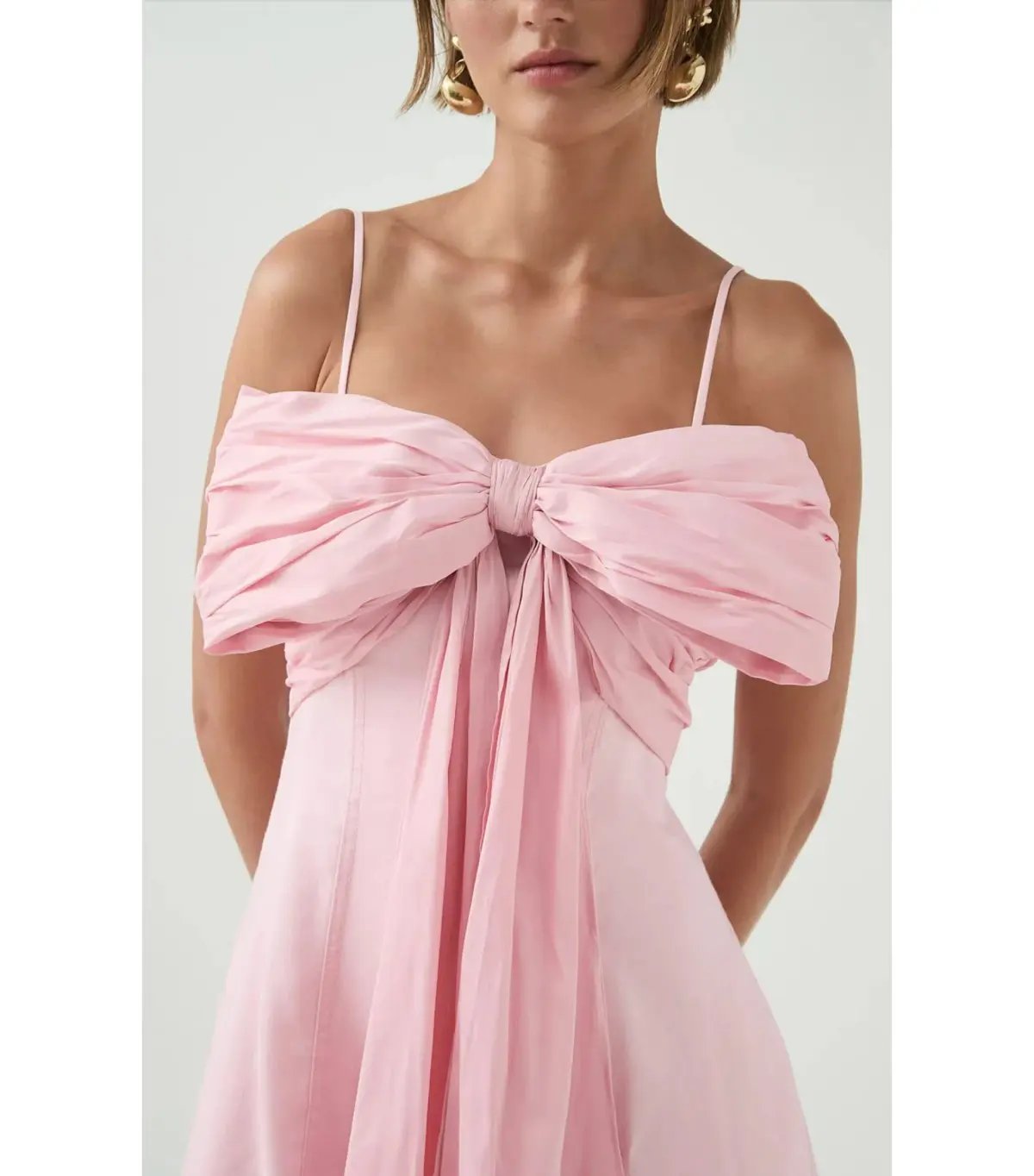 Aje Scarlett Midi Dress Cherry Blossom Size AU 10 photo 3