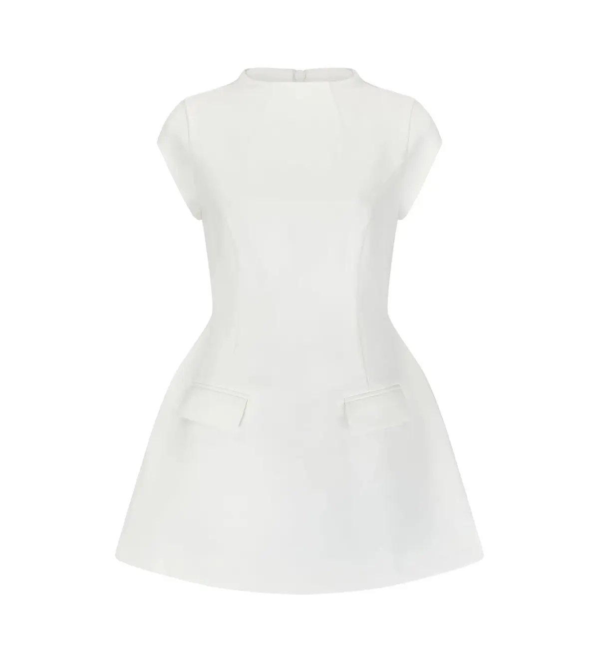 Odd Muse The Ultimate Muse Cap Sleeve Mini Dress in White Size L / AU 12 photo 5