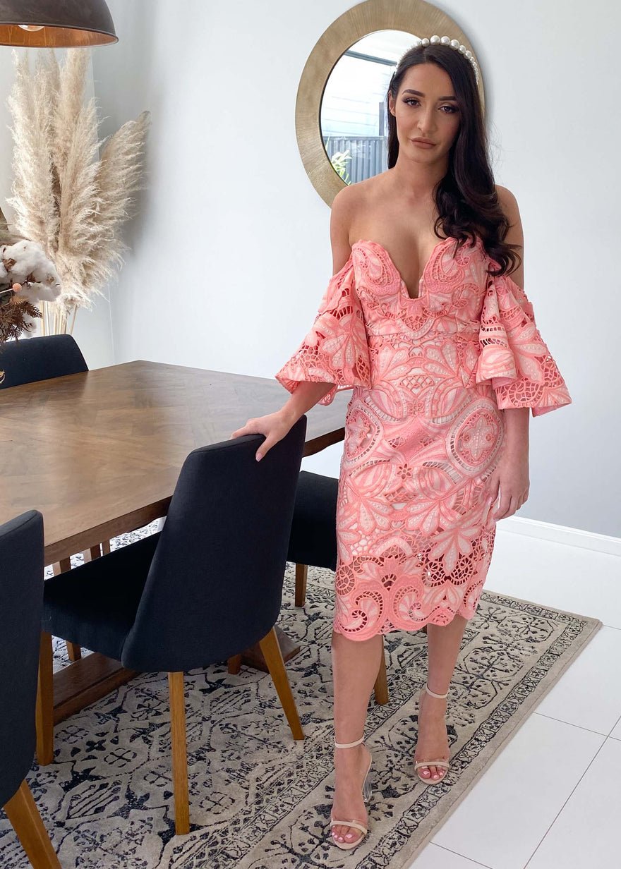Thurley Orissa Lace Strapless Dress photo 2