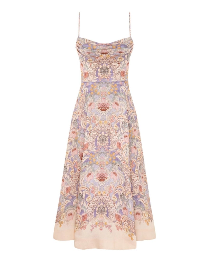 Zimmermann Rebellion Tuck Midi Dress photo 3