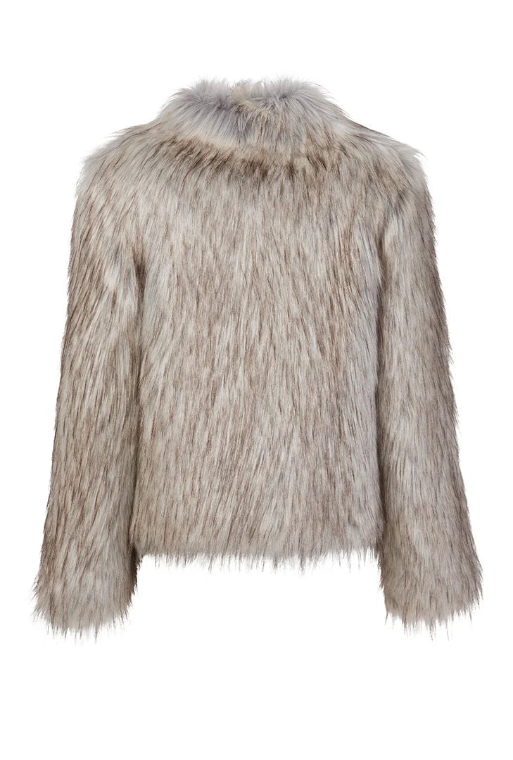 UNREAL FUR DELISH JACKET - NATURAL photo 3