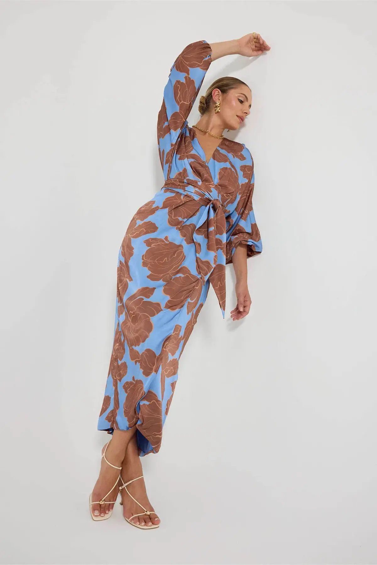 PASDUCHAS LUCENT WRAP MIDI / SIZE 16 photo 5