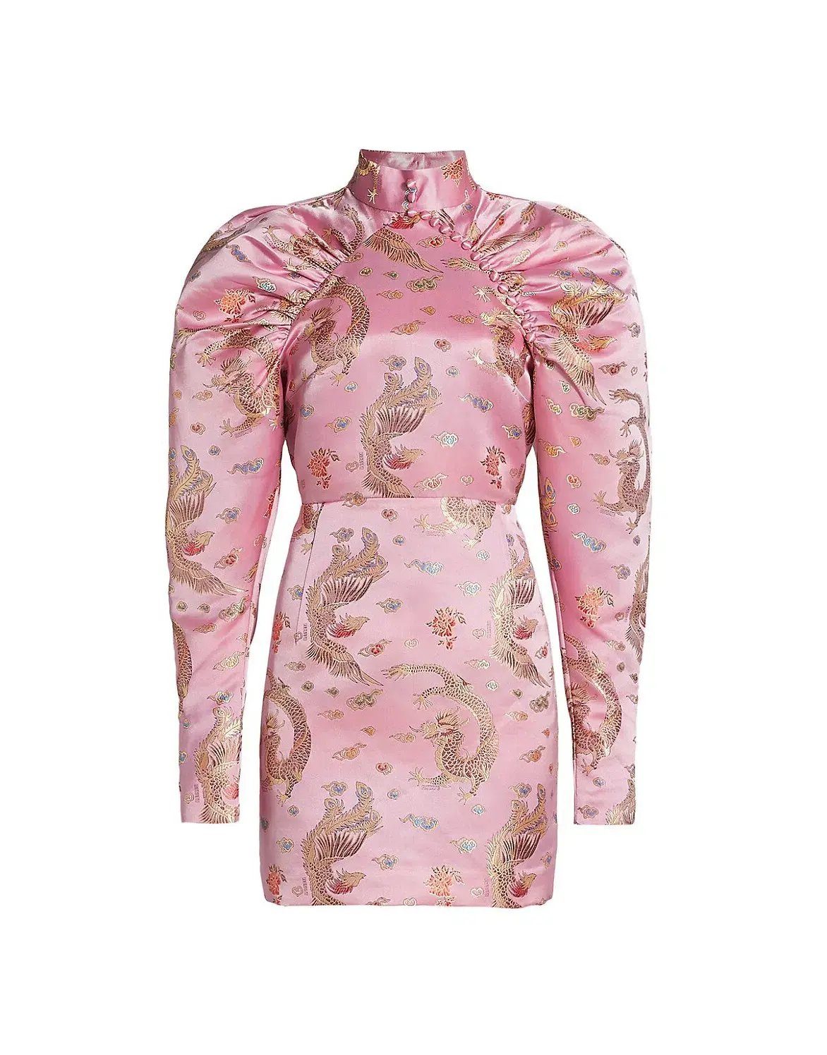 Rotate Birger Christensen Kim Dress Orchid Pink Size 10 photo 4