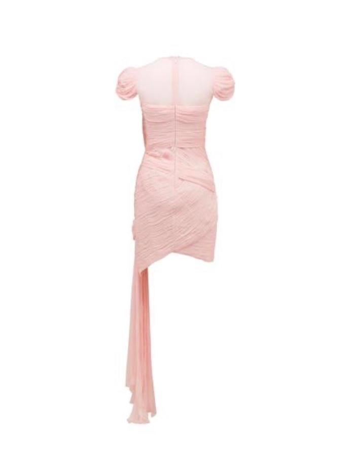 Thurley Reflection Wrap dress size 8 pink photo 2