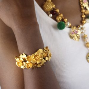 Valentino Floral Cuff photo 4