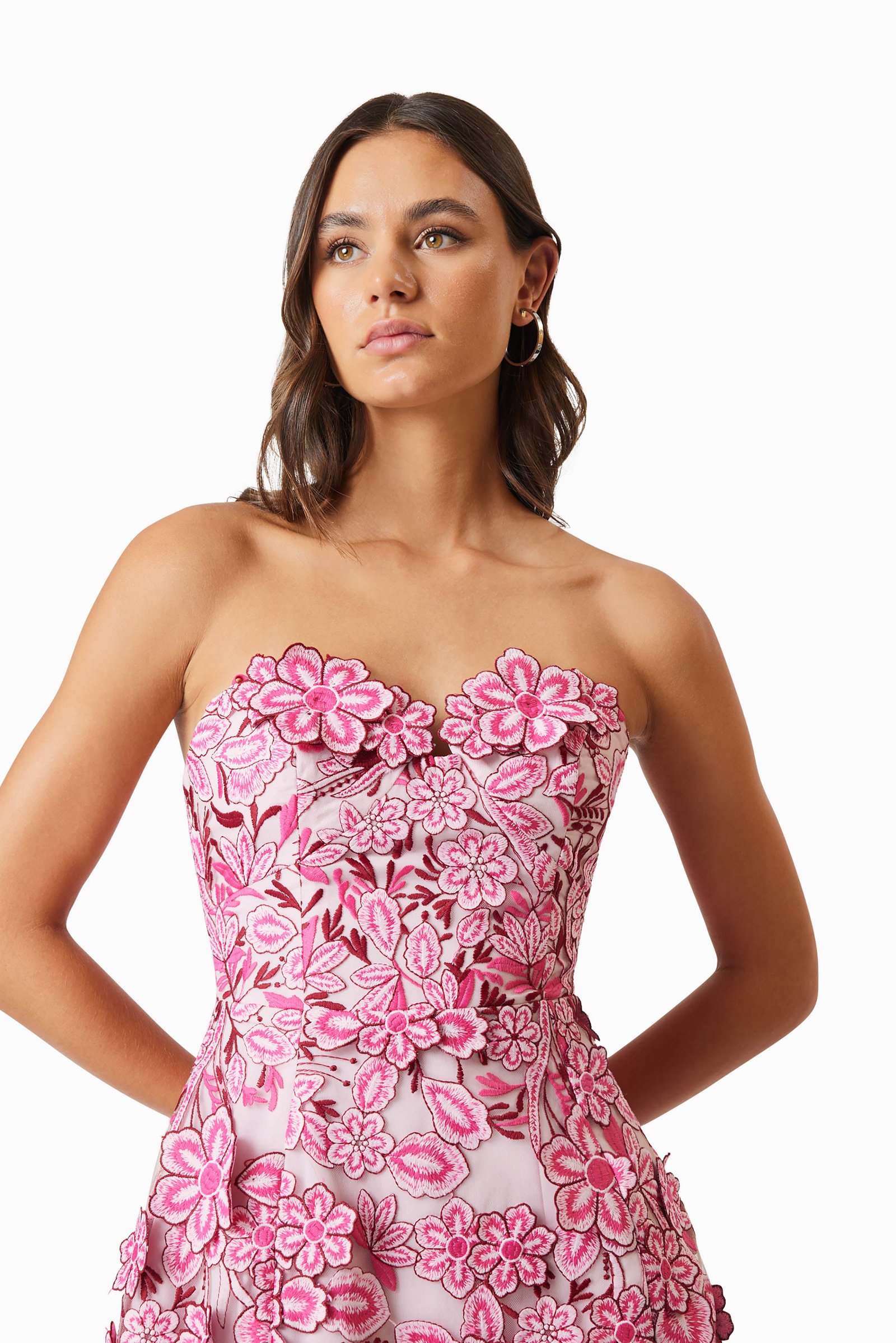 ELLIATT ROSEATE MINI DRESS - PINK photo 4