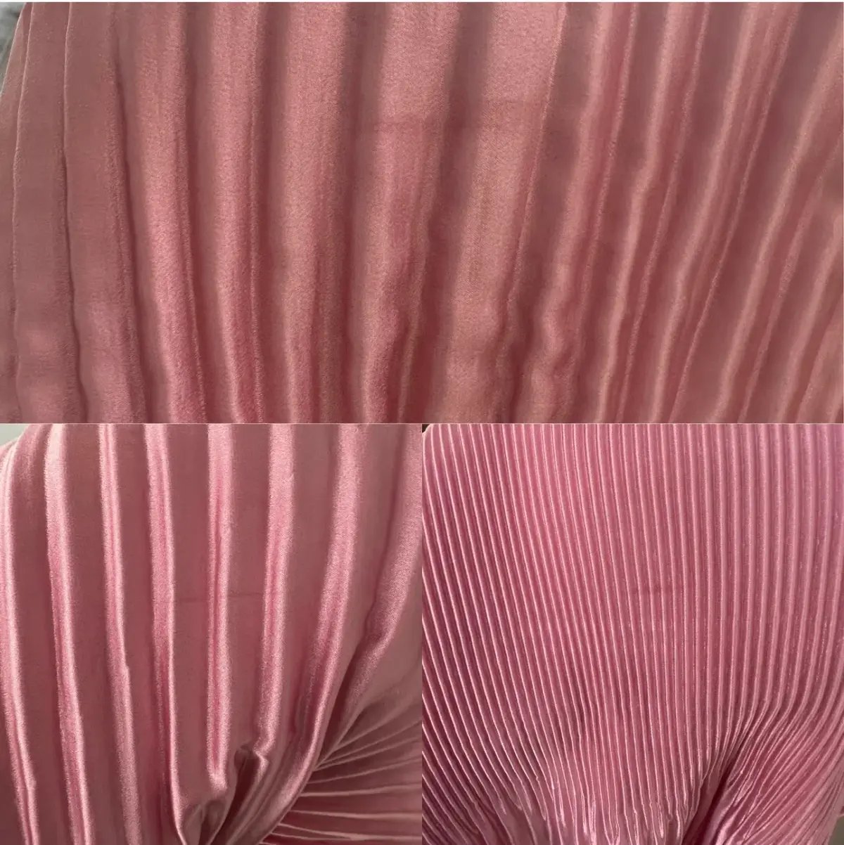 L'Idee Soiree Pleated One Shoulder Dress in Pink Size 8 photo 4