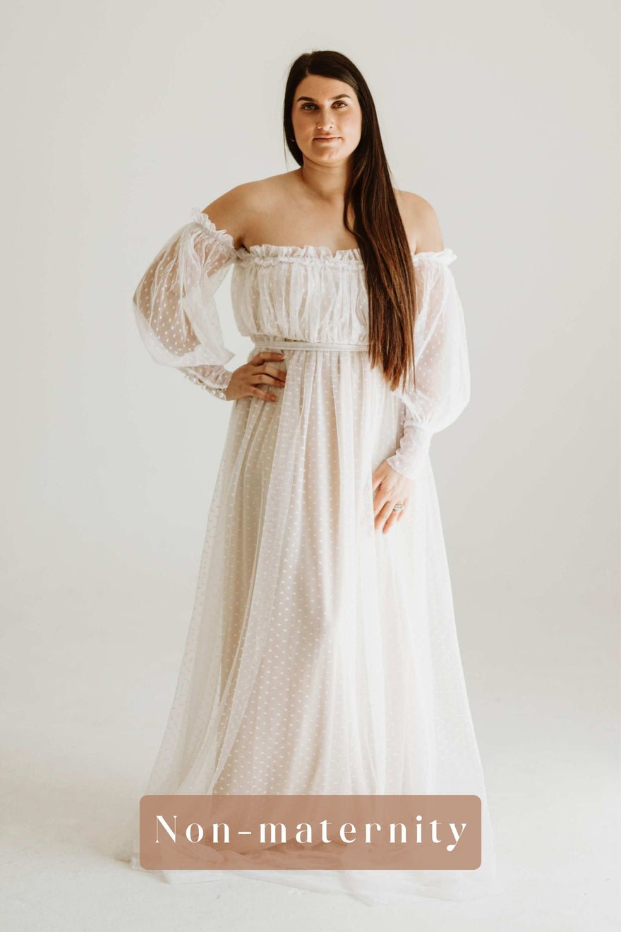 Mama Rentals Isadora Tulle Dress with Nude Lining photo 2