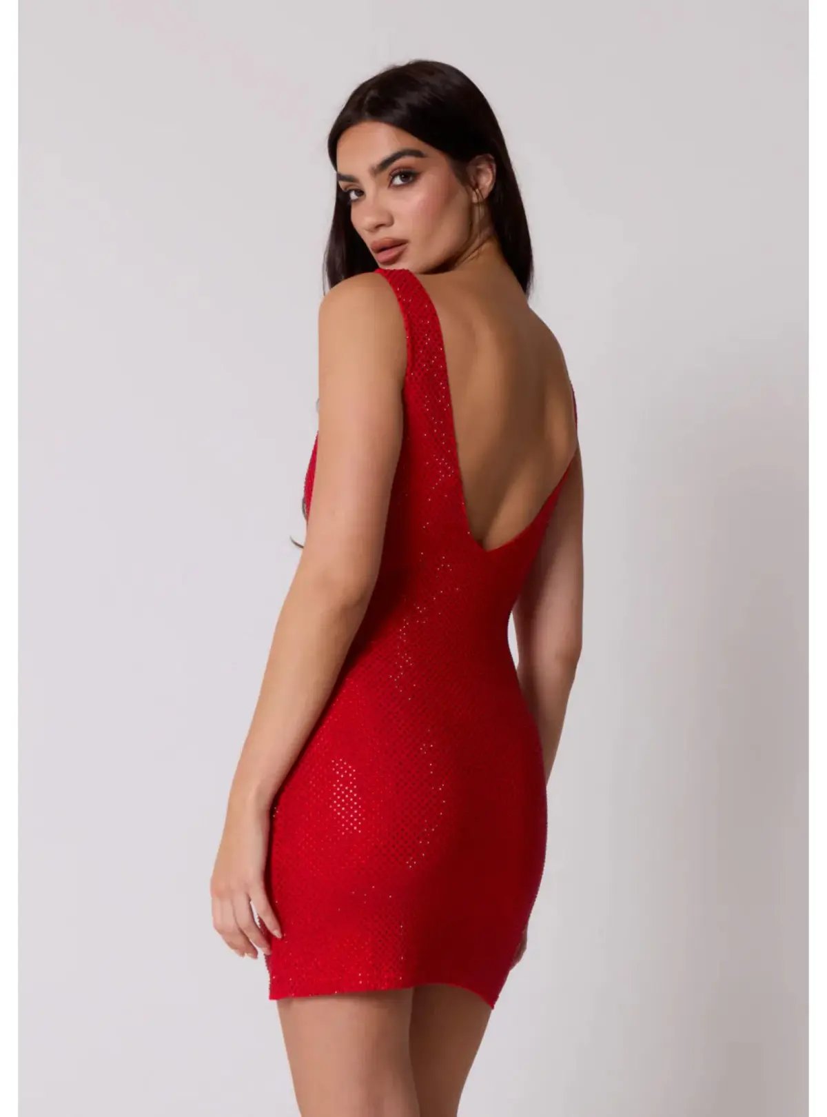 Evianna Gown in crimson photo 5