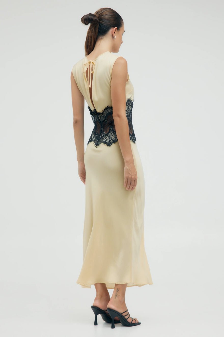 Third Form Visions Lace Trim Tank Dress - Marshmallow photo 4