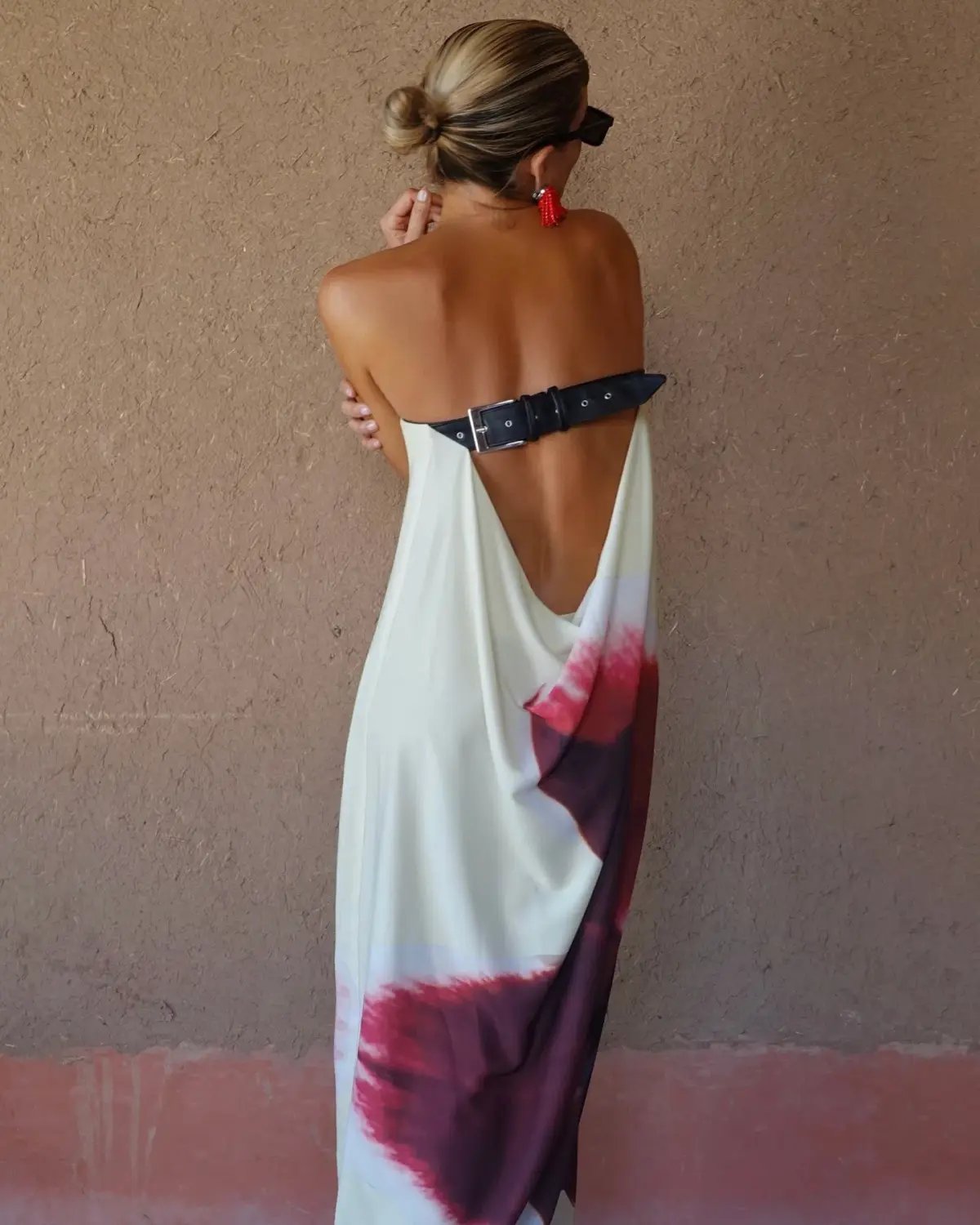 Rat & Boa Antheia Dress Cream Print Size M / AU 10 photo 5