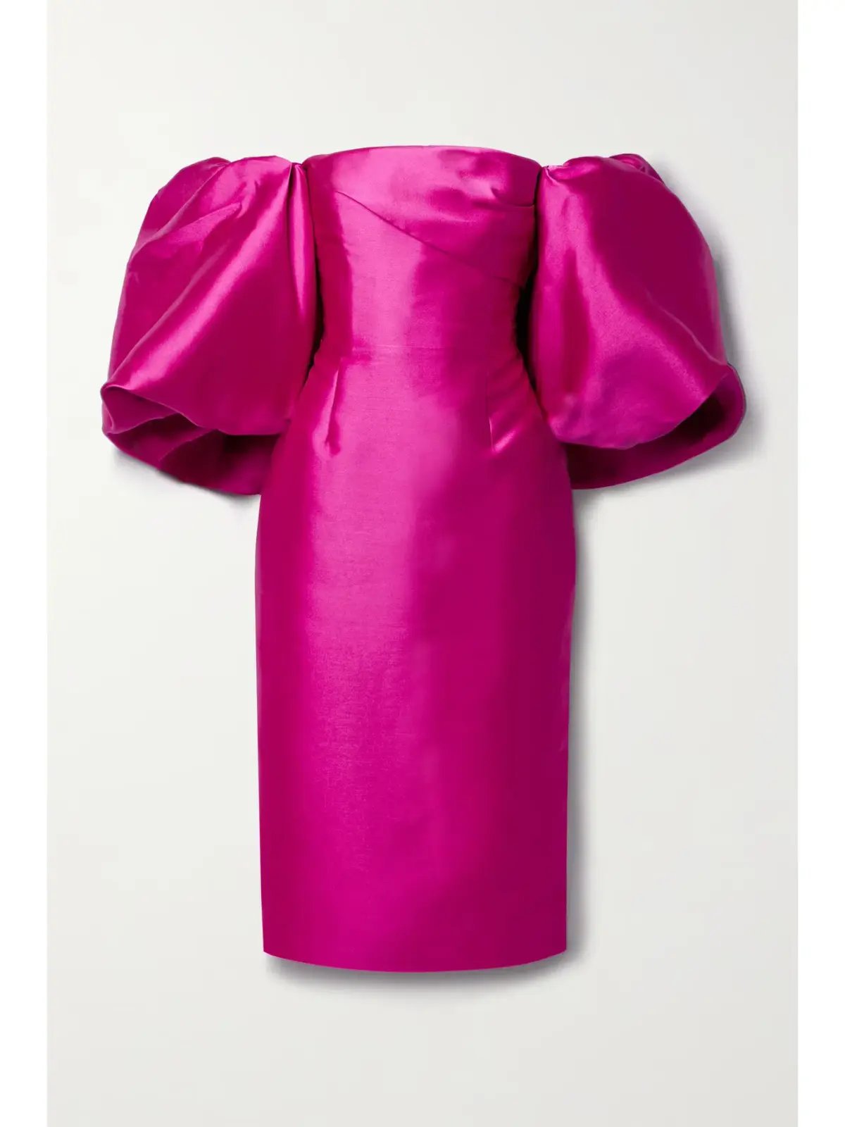 Solace London Marcia Faille Midi Dress Pink Size AU 8 photo 3