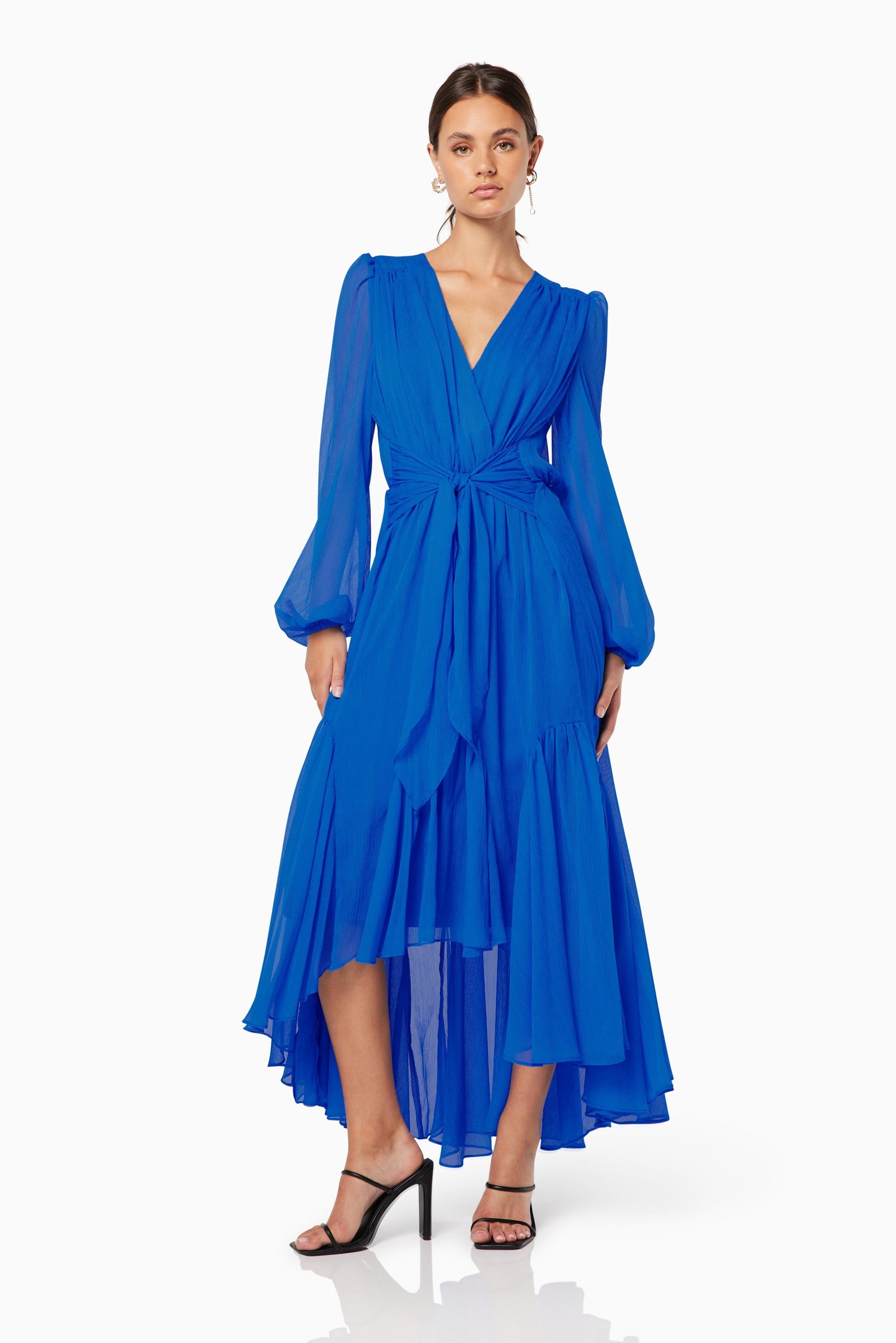 ELLIATT SYLLIOTT DRESS - BLUE photo 4