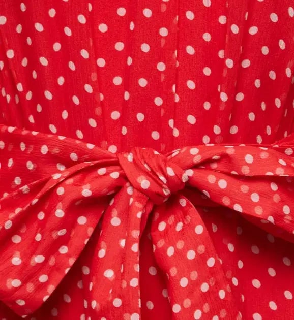 Zimmermann Ninety-Six Swing Red Polka Dot Dress Size 0 / AU 8 photo 3