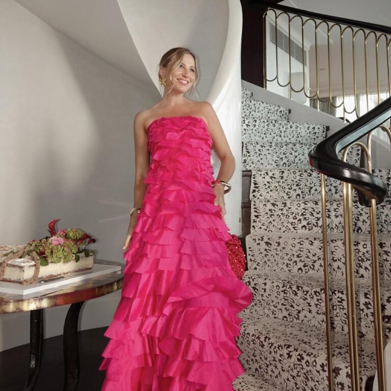 Aje AJE Fleur Gown Pink photo 3