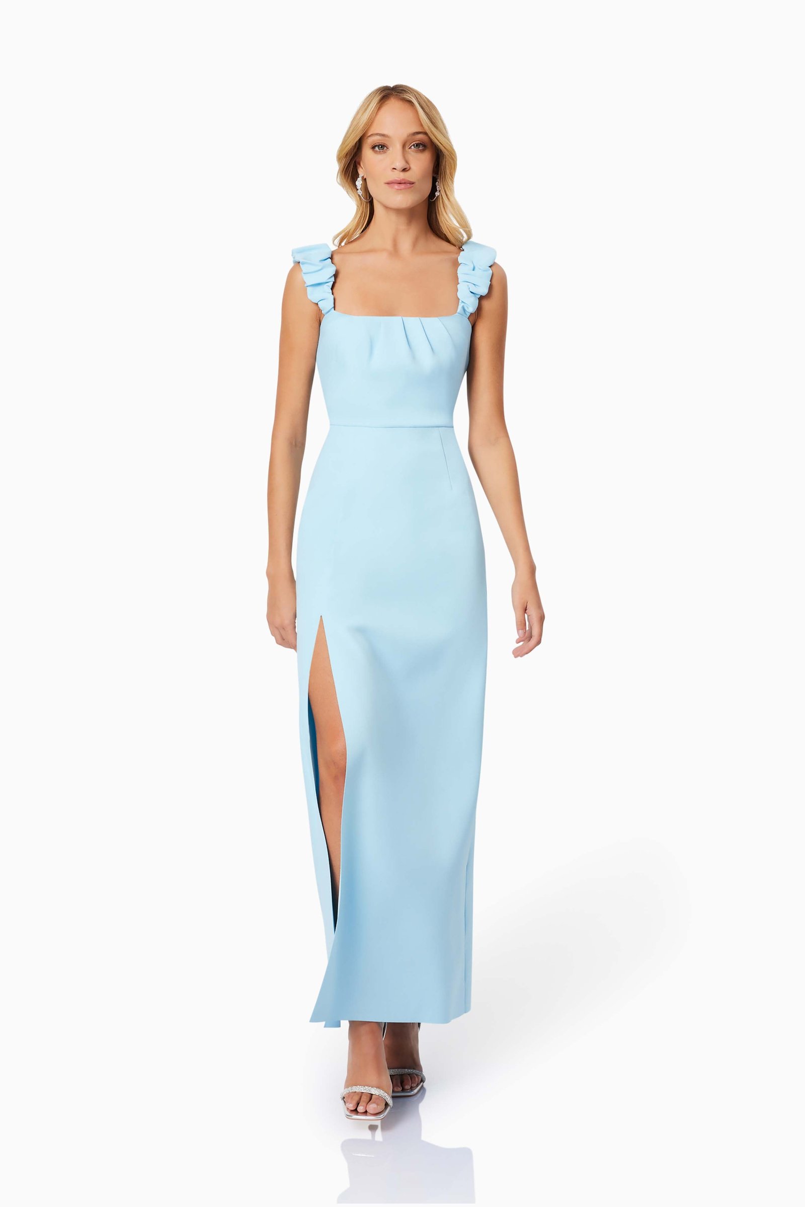 ELLIATT DESTINY MAXI DRESS - ICE BLUE photo 5