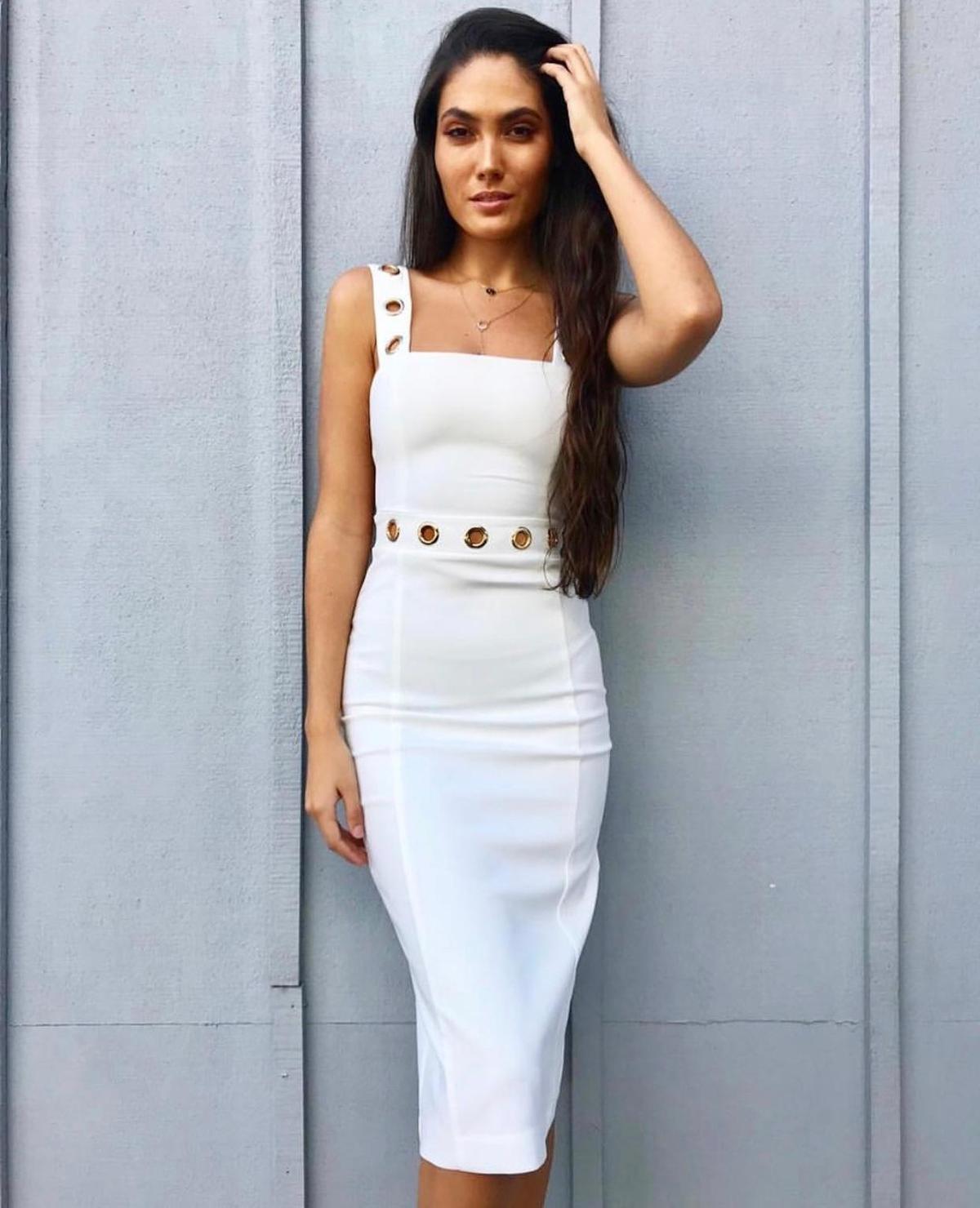 Kookai Hotel Costes Dress White Size 6 photo 3